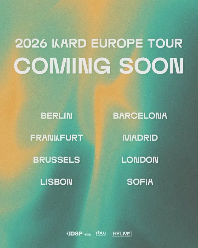 Europe, Get Ready! KARD Drops Bombshell 2026 Tour Dates Amidst Emotional Fan Pleas cover