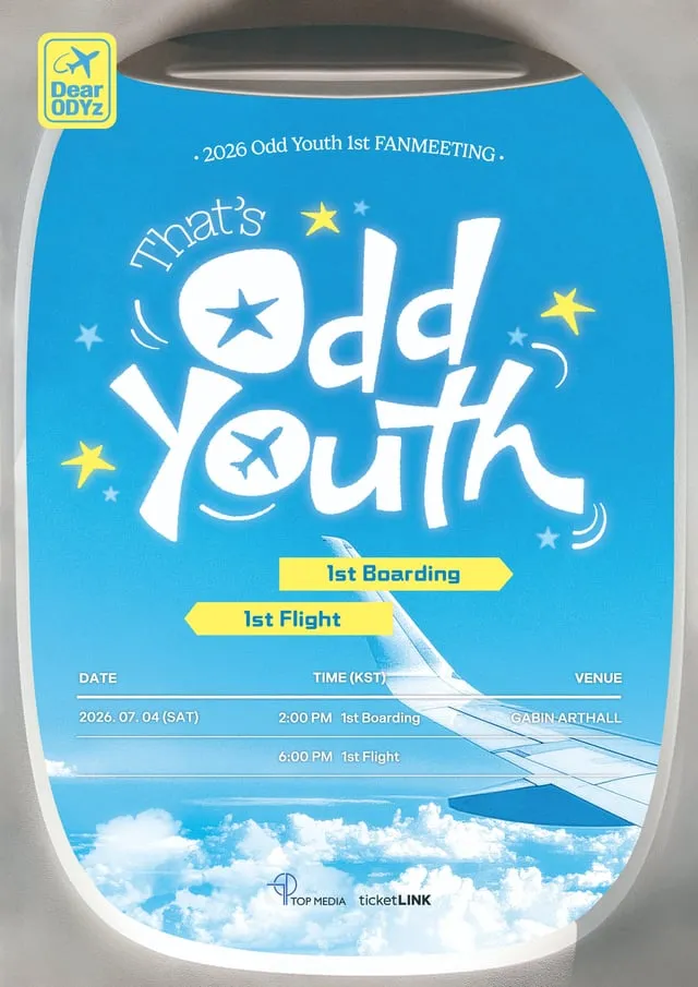 THE WAIT IS OVER! ODD YOUTH Announces Debut Fanmeeting 'THAT'S ODD YOUTH' for 2026! cover