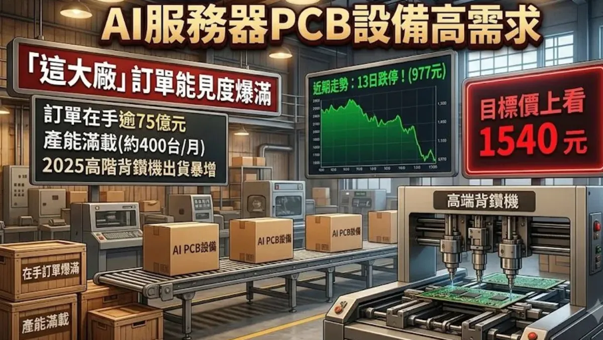 大量科技9月營收年增172％ 法人喊目標價1540元 cover