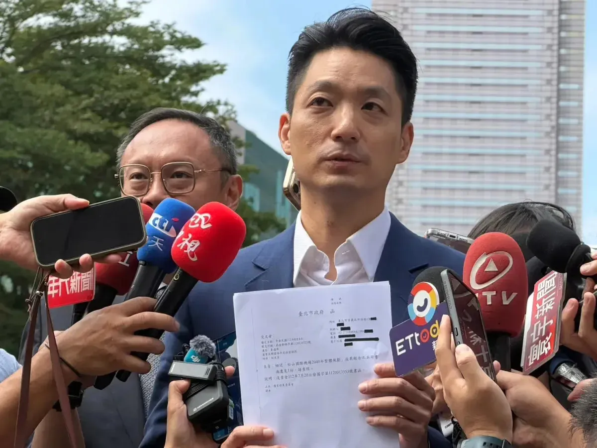 蔣萬安親赴政院談松機遷移亮出二○二三年公文 cover