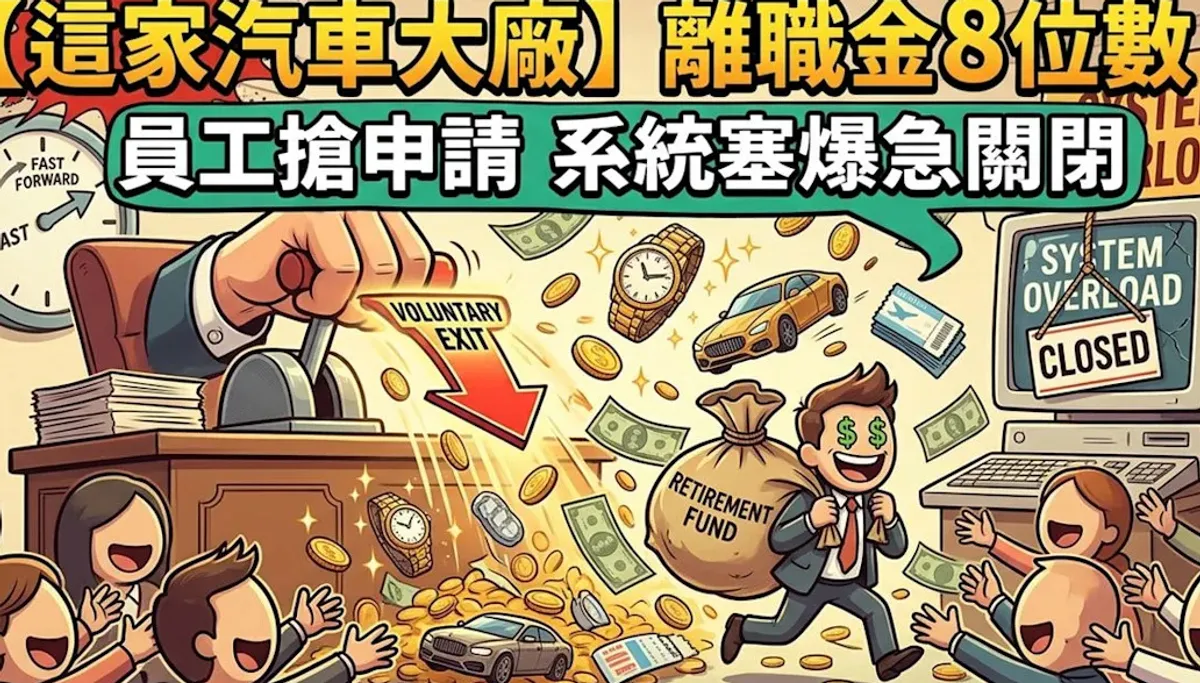 BMW優退傳最高領2375萬 系統被擠爆擬裁8000人 cover
