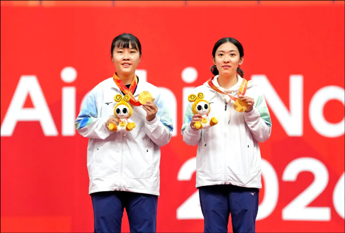 亞帕運桌球女雙奪金 林姿妤個人進帳第三金 cover