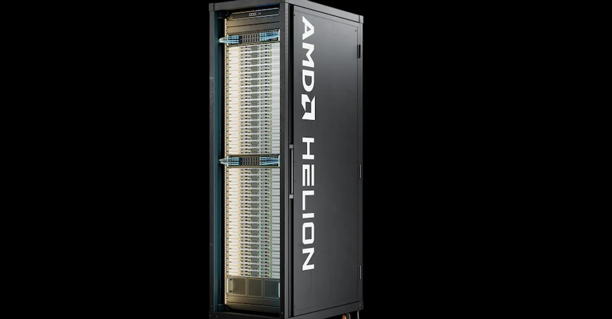 AMD發表Agentic AI機櫃架構Helion CPU與GPU可彈性配置 cover
