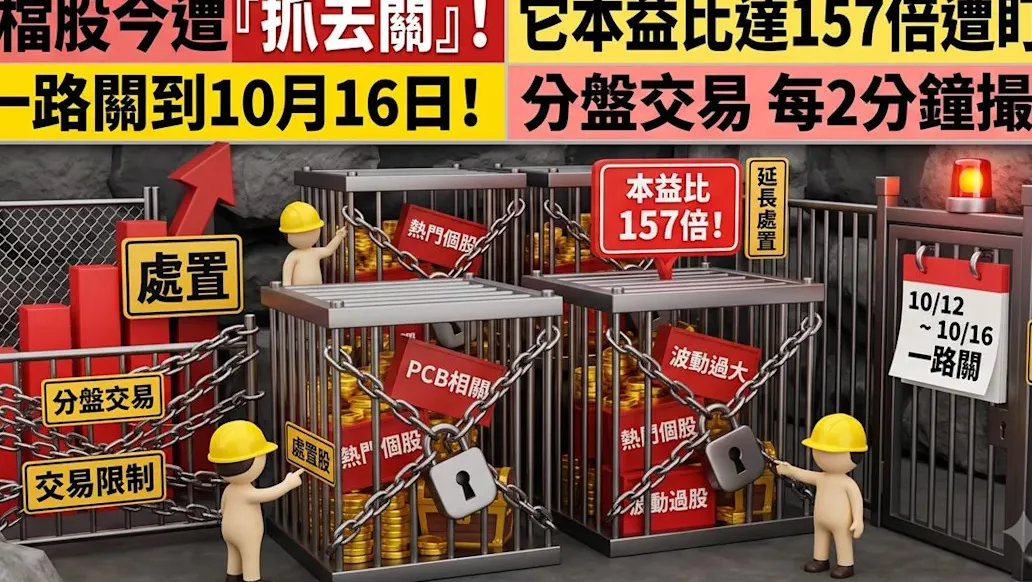 4檔個股今起分盤交易到16日 德宏本益比157倍 cover