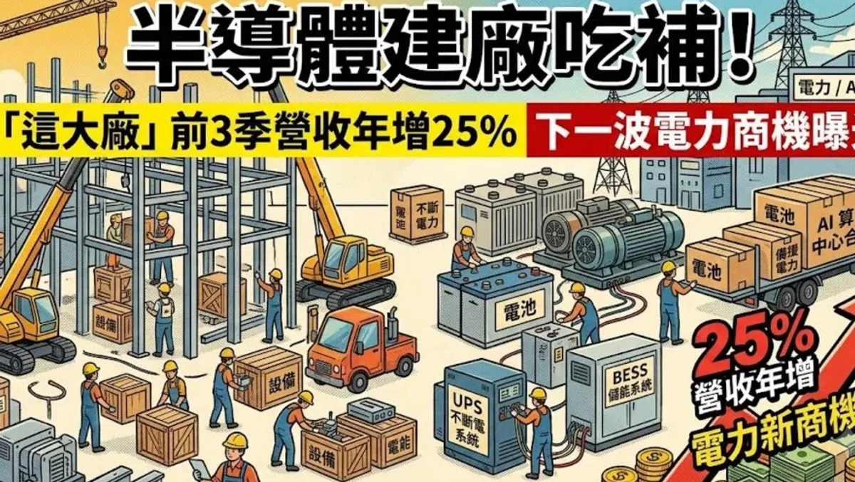 長園科技前三季營收年增25% 搶攻AI算力電力商機 cover