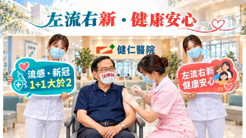 首批免疫加強型流感疫苗開打，優先提供機構長者 cover