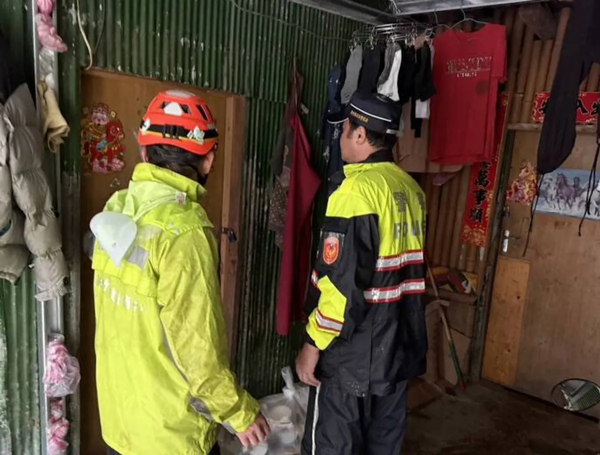 尖石兩條土石流紅色警戒 新樂村撤離134人 cover