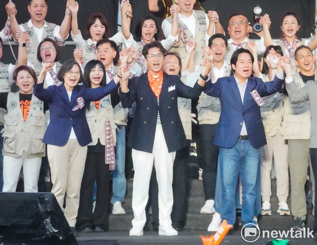 沈伯洋競總成立後啟動陸戰，鎖定50歲以上選民 cover