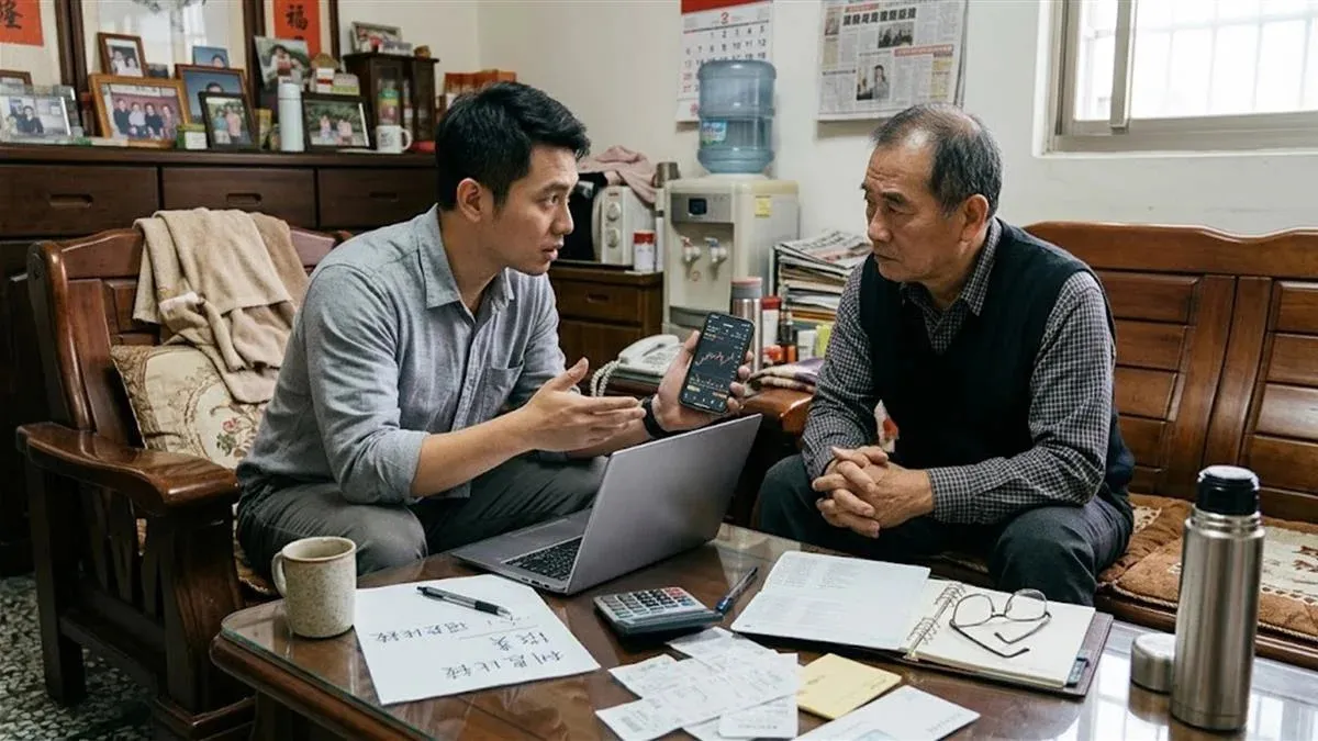 兩百六十萬放郵局引論戰 保本與增值兩代拉鋸 cover