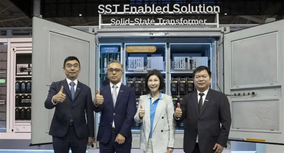 台達電亮相預製型SST直流電力方案 部署時間減半 cover