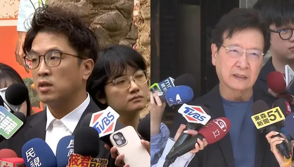 沈伯洋錄少康戰情室 與趙少康同框自拍互動熱絡 cover